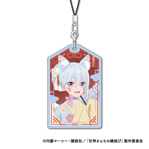 『甘神さんちの縁結び』メタルチャームストラップ 百鬼Ver. C 甘神朝姫