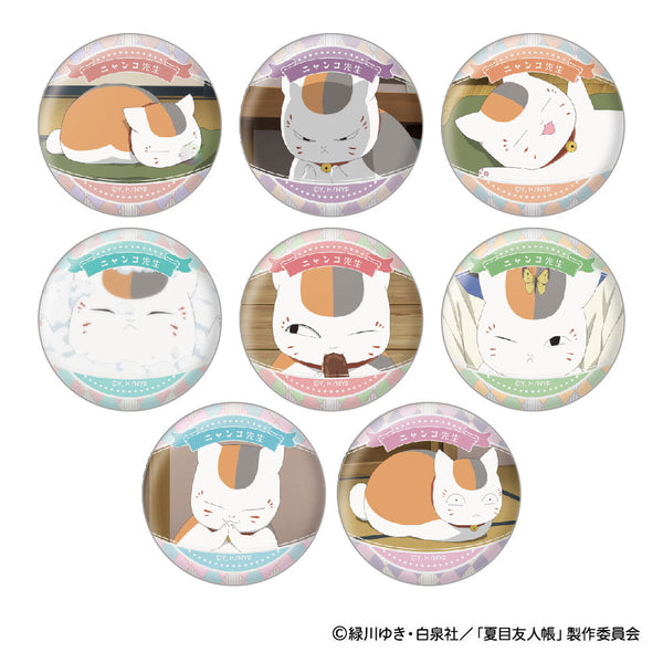 『夏目友人帳』ニャンコ先生 顔コレ缶バッジ【BOX】