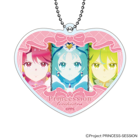 『プリンセッション・オーケストラ』アクリルキーホルダー【BOX】