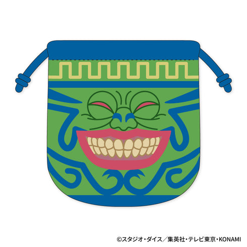 『遊☆戯☆王デュエルモンスターズ』モフモフ巾着 C 強欲な壺