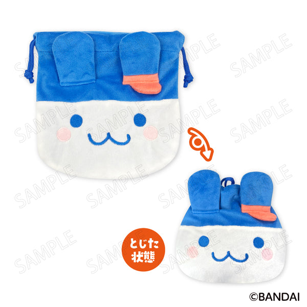 『たまごっち』ウェルカムバーガー フェイス巾着 <D:みみっち>【202608再販】
