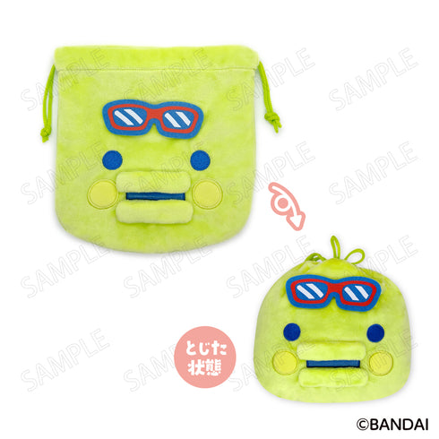 『たまごっち』エンジョイ!トラベル フェイス巾着 C くちぱっち