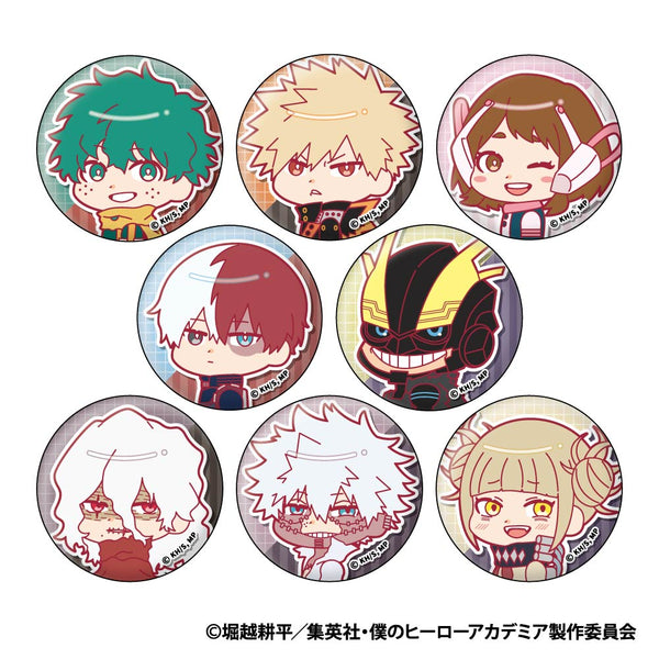 『僕のヒーローアカデミア』むにきゃらバッジ【BOX】