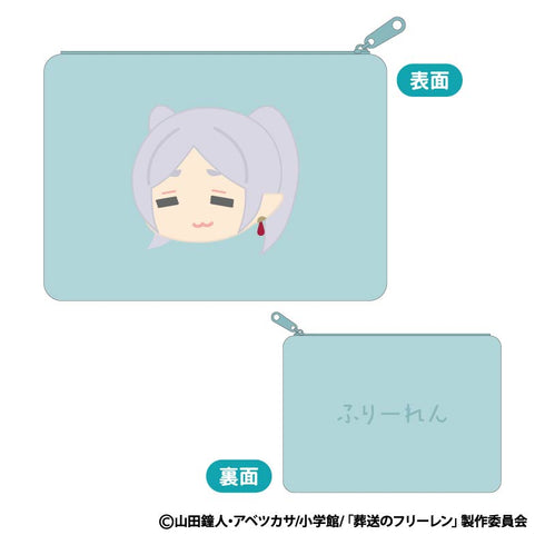 『葬送のフリーレン』もふもふ フラットポーチ B フリーレン(しょぼしょぼ)
