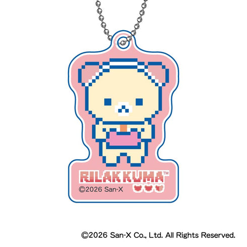 『リラックマ』ゲーミングアクリルキーホルダー【BOX】