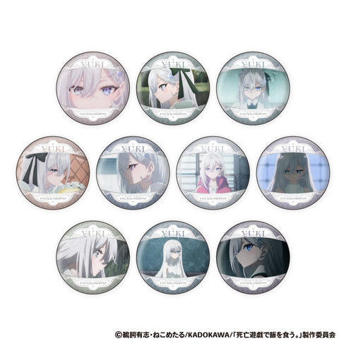 『死亡遊戯で飯を食う。』幽鬼 顔コレ缶バッジ【BOX】
