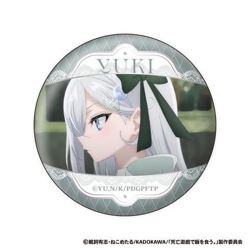 『死亡遊戯で飯を食う。』幽鬼 顔コレ缶バッジ【BOX】