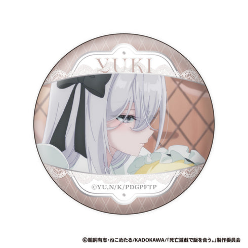 『死亡遊戯で飯を食う。』幽鬼 顔コレ缶バッジ【BOX】