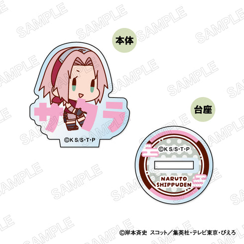 『NARUTO-ナルト- 疾風伝』おなまえぴたんコ ミニアクリルスタンド【BOX】