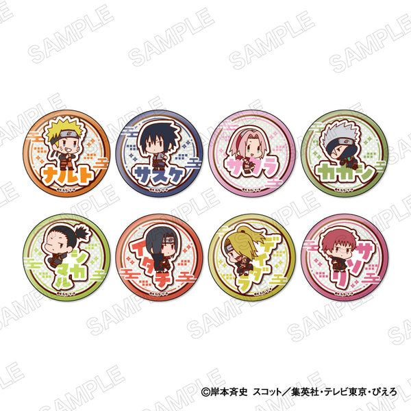 『NARUTO-ナルト- 疾風伝』おなまえぴたんコ 缶バッジコレクション【BOX】