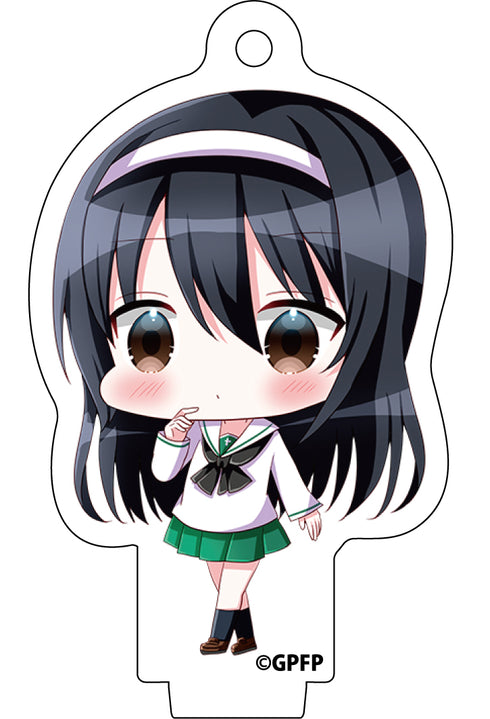 『ガールズ&パンツァー最終章』アクリルスタンドキーホルダー 冷泉麻子