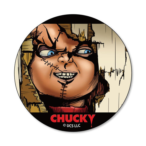 『チャッキー』缶バッジ フェイス【202508再販】