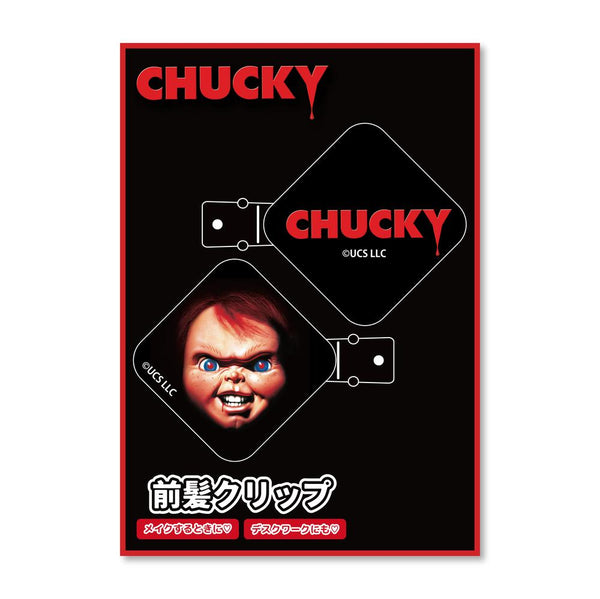 『チャッキー』前髪クリップ ロゴ&フェイス【202508再販】
