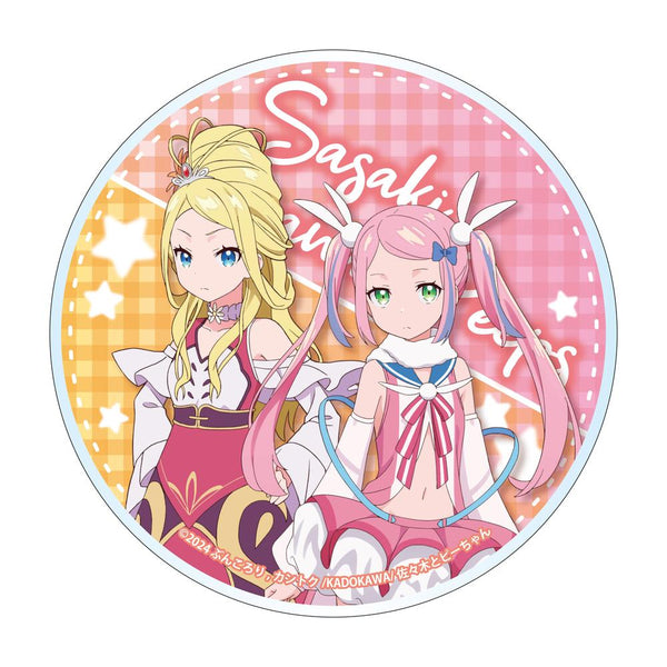 『佐々木とピーちゃん』アクリルコースター エルザ&マジカルピンク