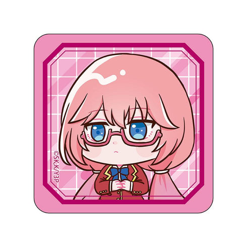 『ようこそ実力至上主義の教室へ』スクエア缶バッジ 佐倉愛里【202502再販】