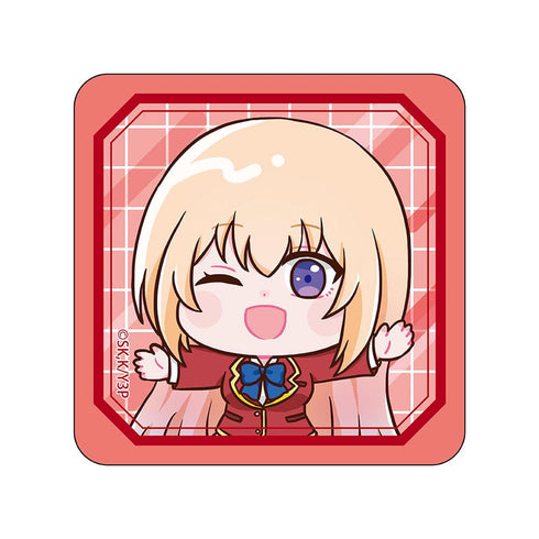 『ようこそ実力至上主義の教室へ』スクエア缶バッジ 一之瀬帆波【202504再販】