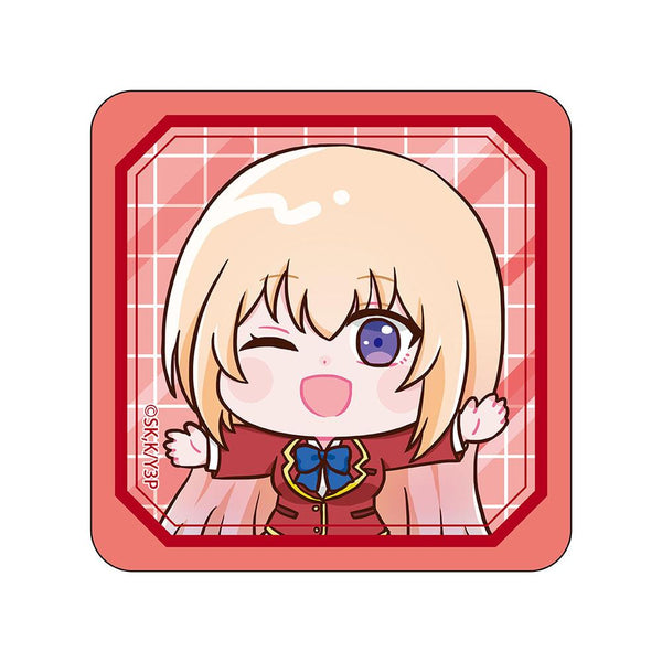 『ようこそ実力至上主義の教室へ』スクエア缶バッジ 一之瀬帆波【202504再販】