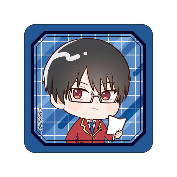 『ようこそ実力至上主義の教室へ』スクエア缶バッジ 堀北学【202504再販】