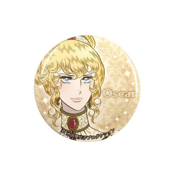 『ベルサイユのばら』缶バッジvol.2 オスカル/ドレス【202504再販】