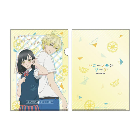 『ハニーレモンソーダ』A4クリアファイル 羽花&界