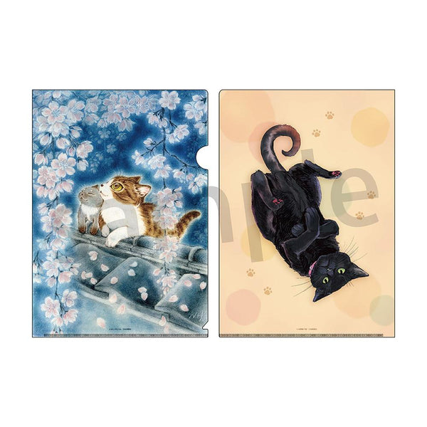 『ねこぱんち』A4クリアファイル ほしのなつみ&安堂維子里【202508再販】