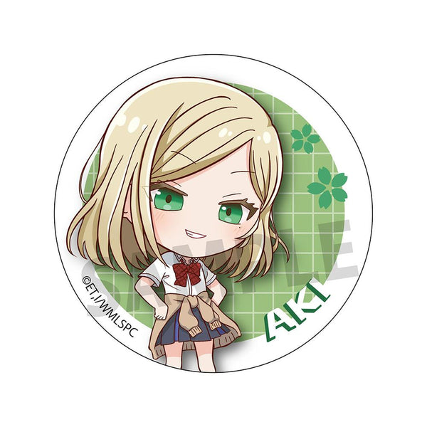 『ささやくように恋を唄う』缶バッジ 水口亜季