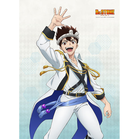 『Dr.STONE』描き下ろしB2タペストリー(クロム/アイドル風衣装)