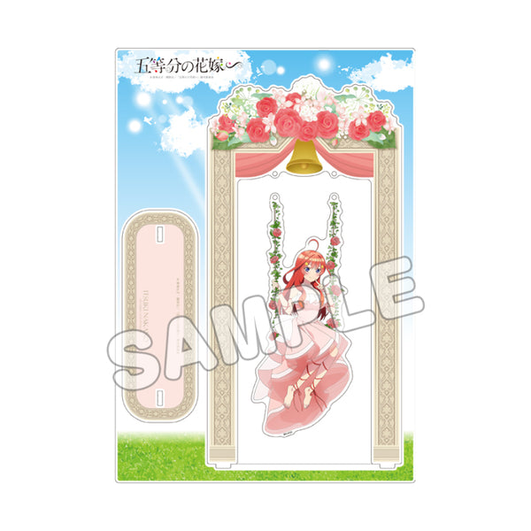 『五等分の花嫁∽』フレーム付アクリルフィギュアL 中野五月