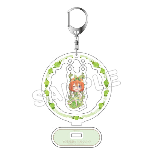 『五等分の花嫁∽』台座付きデフォルメアクリルキーホルダー 中野四葉