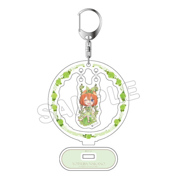 『五等分の花嫁∽』台座付きデフォルメアクリルキーホルダー 中野四葉