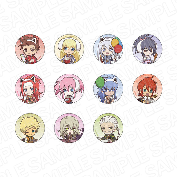 『テイルズ オブシリーズ』カンバッジ デフォルメ 遊園地 ver. A BOX