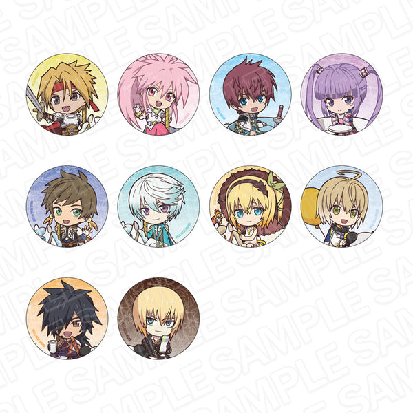 『テイルズ オブシリーズ』カンバッジ デフォルメ 遊園地 ver. B BOX