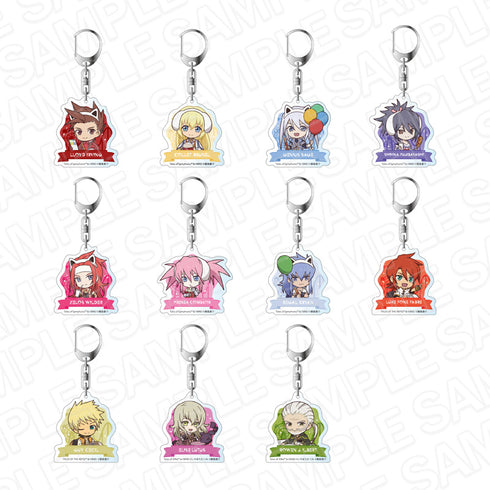 『テイルズ オブシリーズ』アクリルキーホルダー デフォルメ 遊園地 ver. A BOX