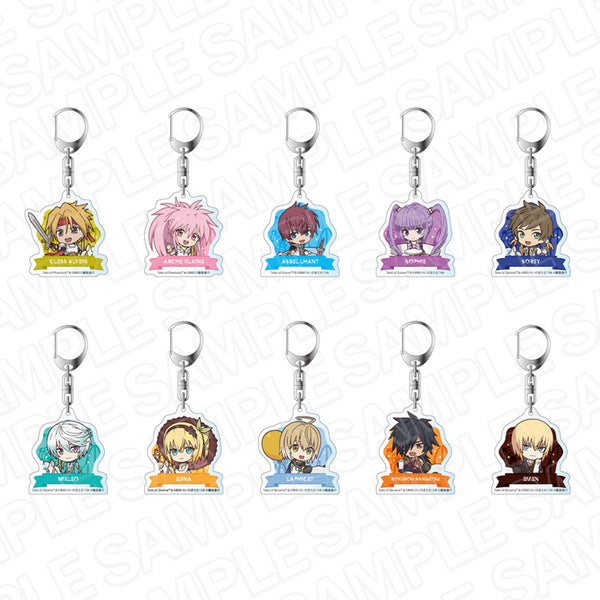 『テイルズ オブシリーズ』アクリルキーホルダー デフォルメ 遊園地 ver. B BOX