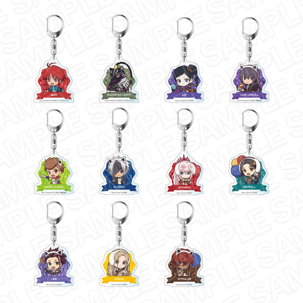 『テイルズ オブシリーズ』アクリルキーホルダー デフォルメ 遊園地 ver. C BOX