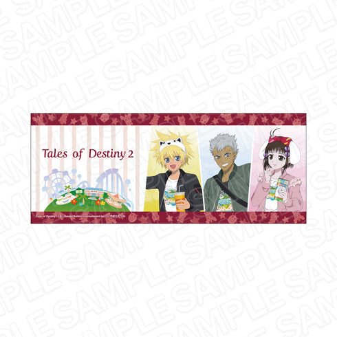 『テイルズ オブシリーズ』フェイスタオル テイルズ オブ デスティニー2 遊園地 ver.