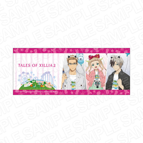 『テイルズ オブシリーズ』フェイスタオル テイルズ オブ エクシリア2 遊園地 ver.