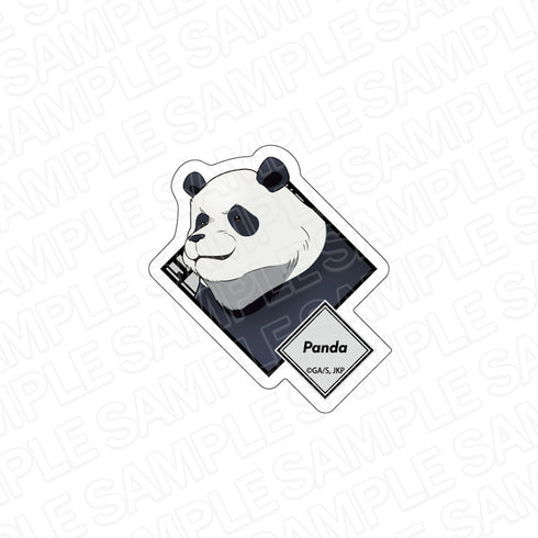 『呪術廻戦』ダイカットステッカー パンダ 描き下ろし ver.