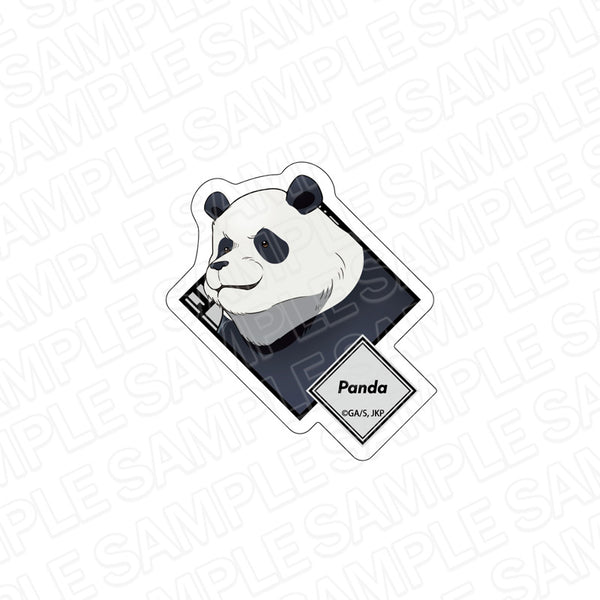 『呪術廻戦』ダイカットステッカー パンダ 描き下ろし ver.