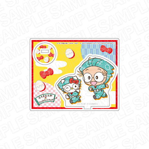 『忍たま乱太郎×サンリオキャラクターズ』アクリルスタンド 乱太郎×ハローキティ