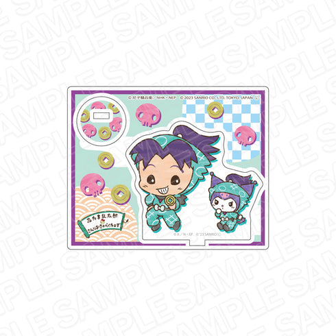 『忍たま乱太郎×サンリオキャラクターズ』アクリルスタンド きり丸×クロミ