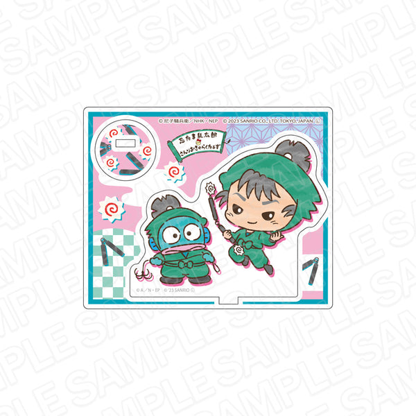 『忍たま乱太郎×サンリオキャラクターズ』アクリルスタンド 食満留三郎×ハンギョドン