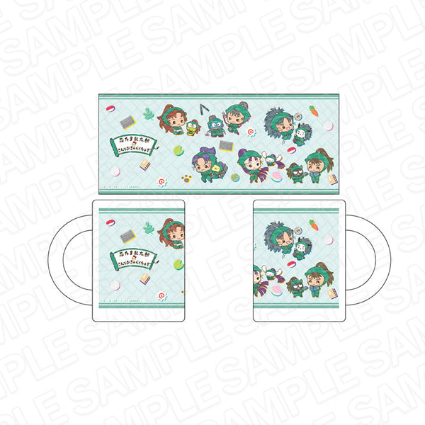 『忍たま乱太郎×サンリオキャラクターズ』マグカップ 六年生