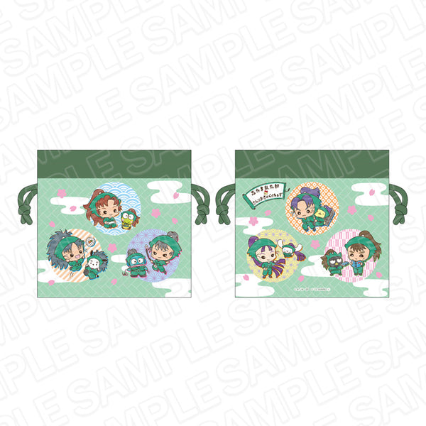 『忍たま乱太郎×サンリオキャラクターズ』巾着 六年生