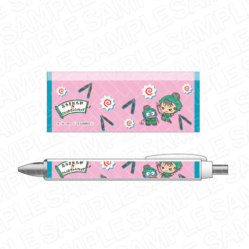 『忍たま乱太郎×サンリオキャラクターズ』ボールペン 食満留三郎×ハンギョドン