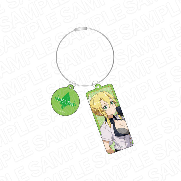 『劇場版 ソードアート・オンライン -プログレッシブ- 冥き夕闇のスケルツォ』ワイヤーキーホルダー リーファ 怪盗/警察 ver.