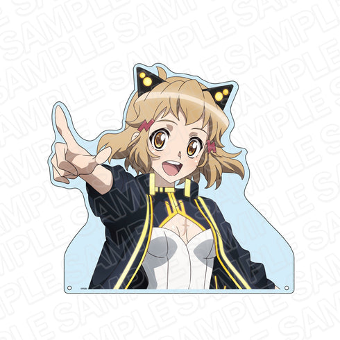 『戦姫絶唱シンフォギアXV』特大ダイカットアクリルボード 立花響 サイバーアイドル ver.