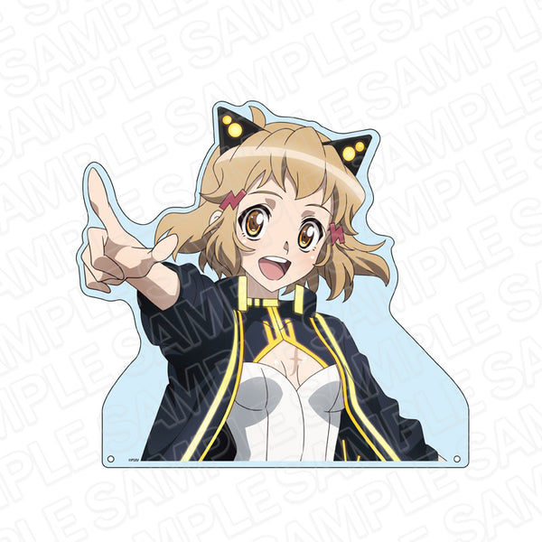 『戦姫絶唱シンフォギアXV』特大ダイカットアクリルボード 立花響 サイバーアイドル ver.
