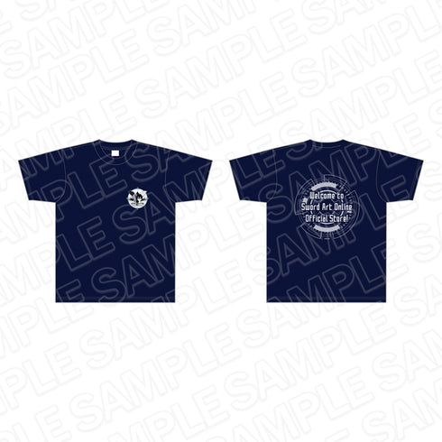 『ソードアート・オンライン』Tシャツ official store 2023 ver. NAVY