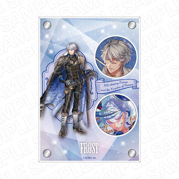 『夢王国と眠れる100人の王子様』カンバッジ付きアクリルアート フロスト An Eternal Dream